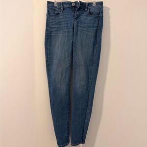 American Eagle Outfitters Blue Skinny Jeans